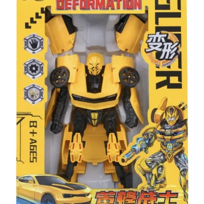 Transformed toy robot car